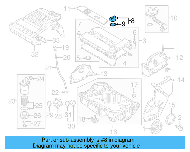 Cap 06B-103-485-C - View 25