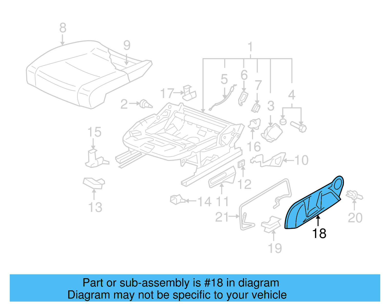 Side Cover 1K3-881-317-K-82V - View 11