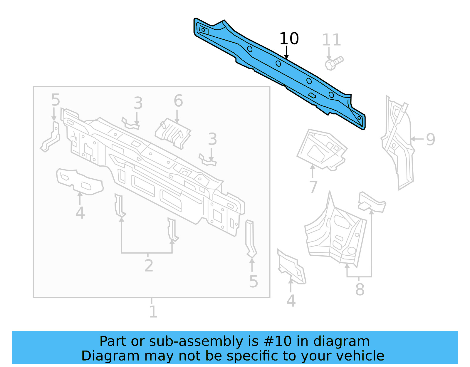 Extension Panel 5G9-813-309 - View 3