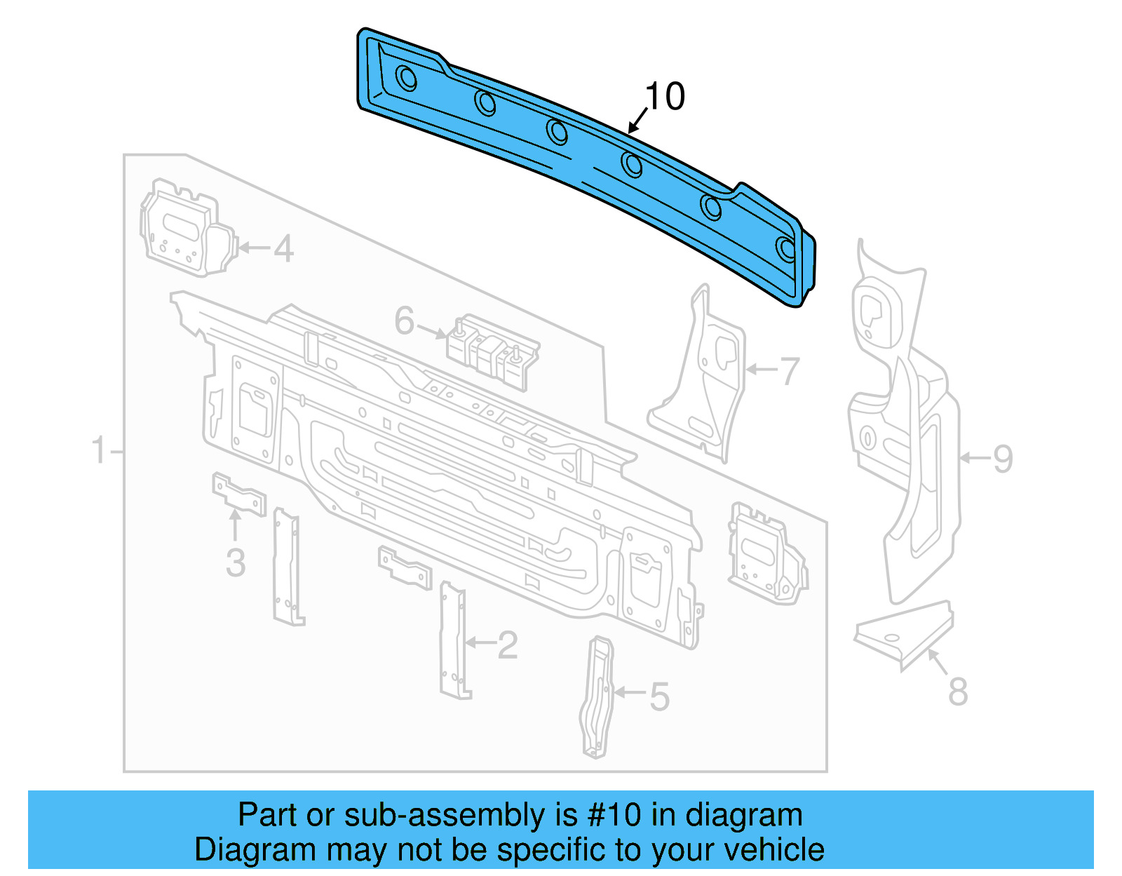 End Plate 5G6-813-309 - View 10