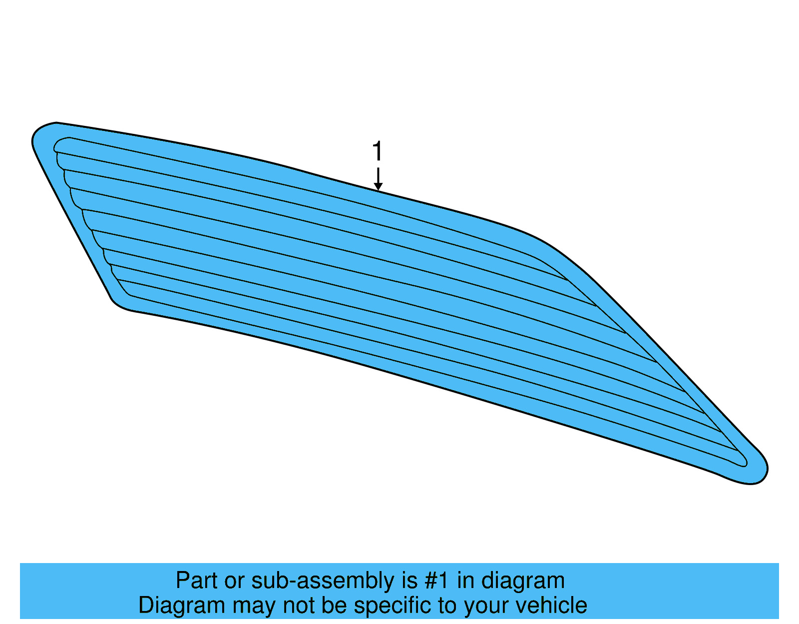 Back Glass 3B5-845-051-P - View 8