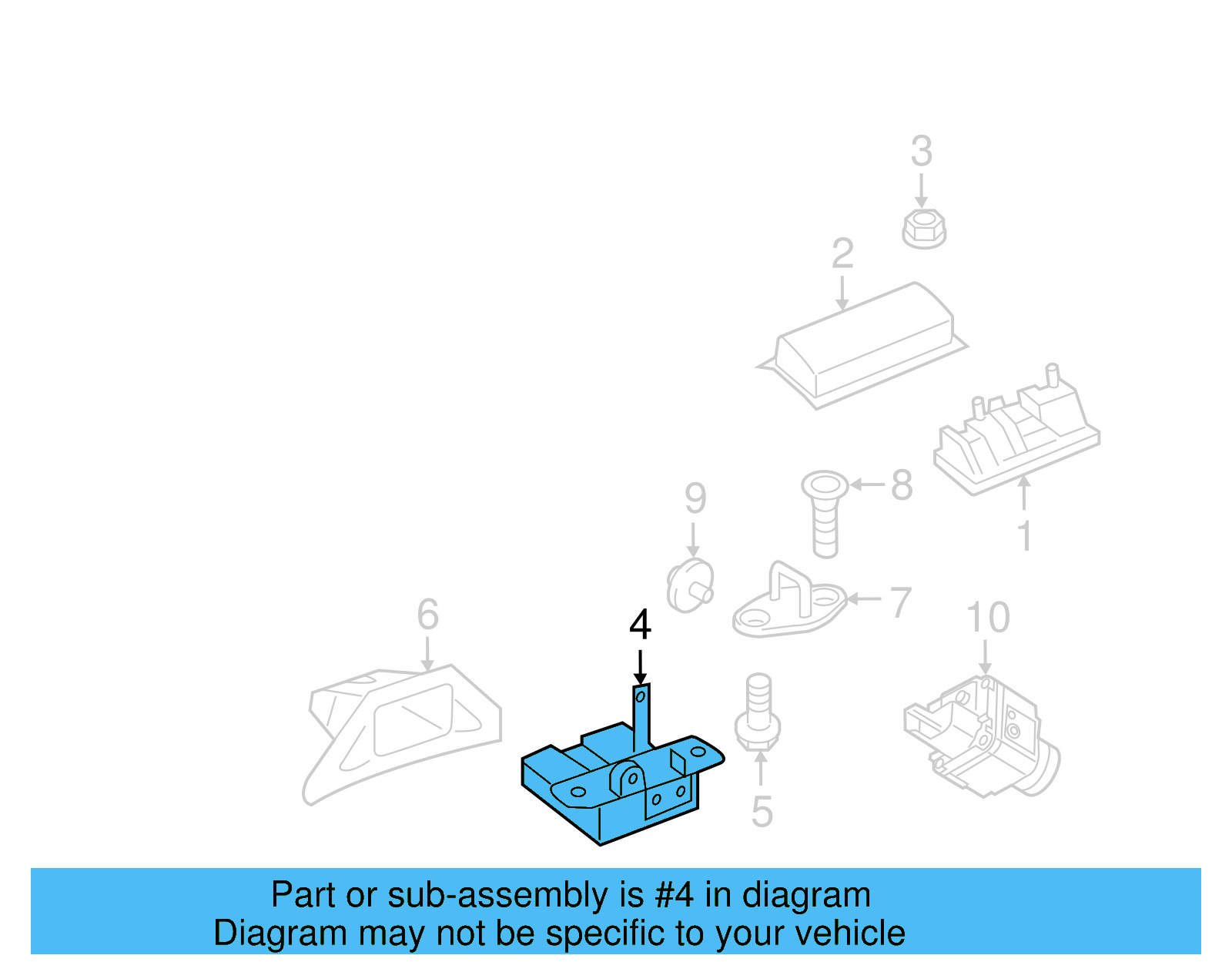 Lock Actuator 7P0-827-505-M - View 5