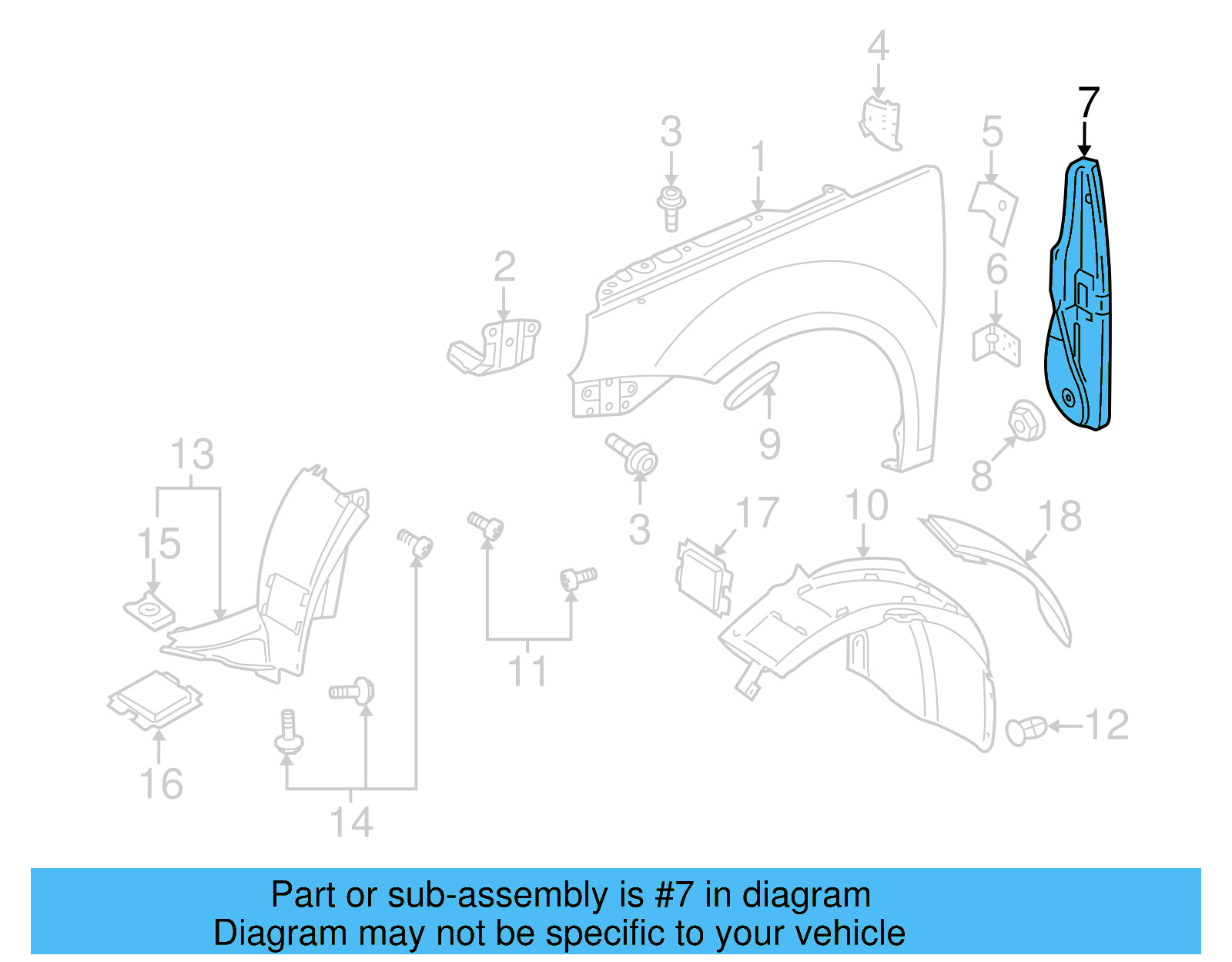 End Plate 1Q0-821-111-A - View 4