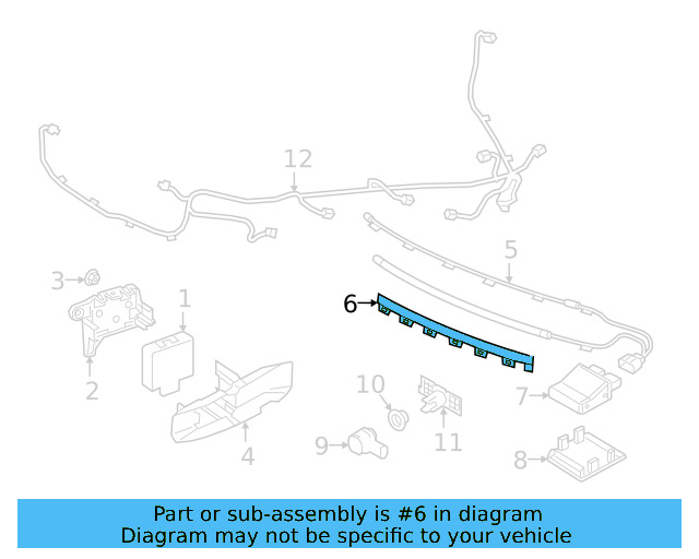 Sensor Mount Bracket 3G8-962-283 - View 2