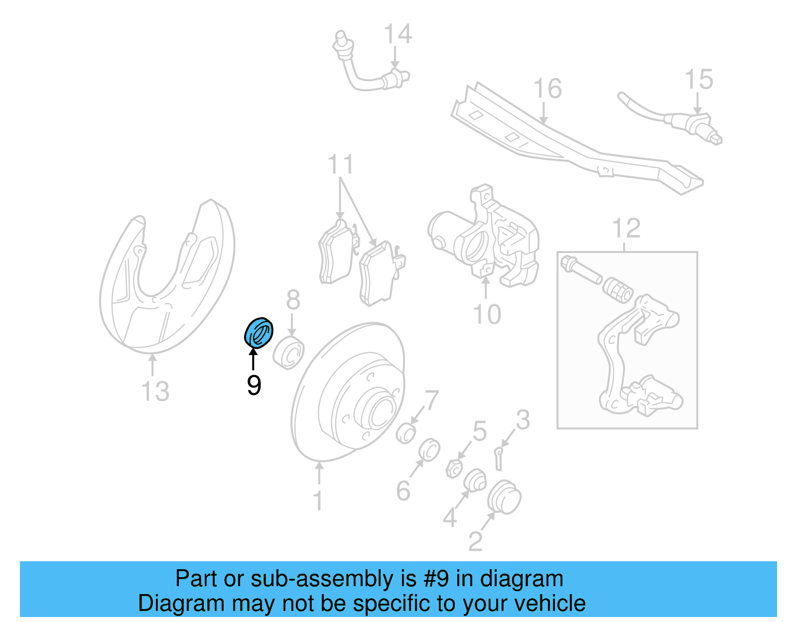 Wheel Bearing Oil Seal 357-501-641-B - View 7