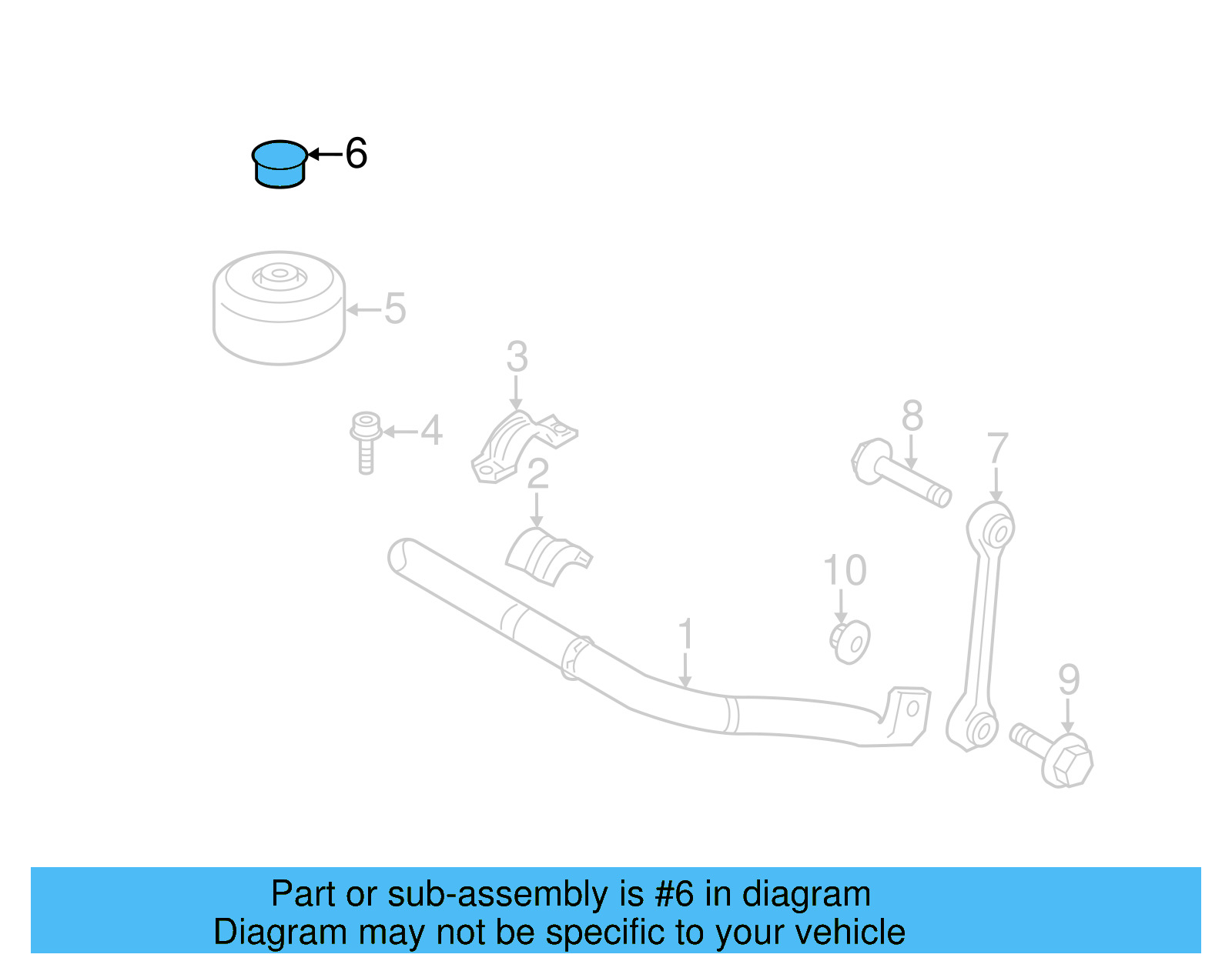 Balance Weight Cap 7H0499333 - View 5