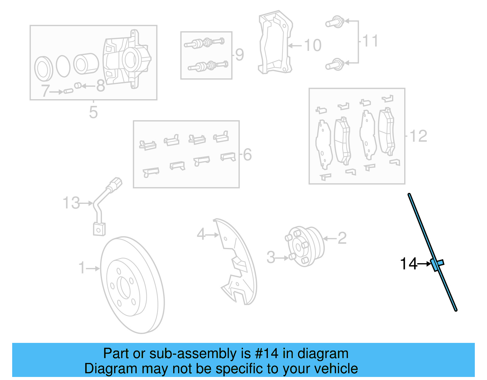 ABS Sensor 7B0-927-803-A - View 5