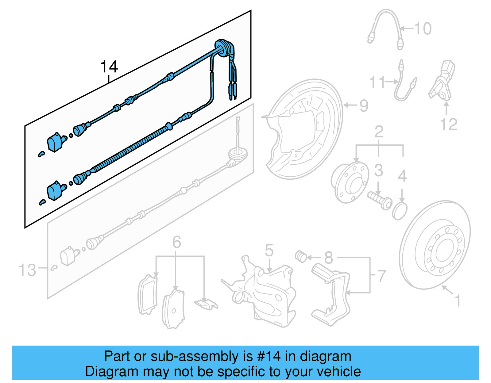 ABS Sensor Wire 1K0-927-904-AS - View 20