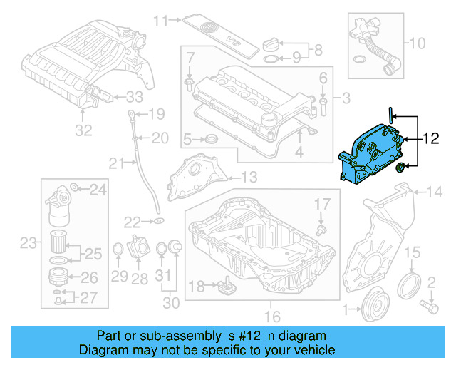 Upper Cover 066-109-122-K - View 3