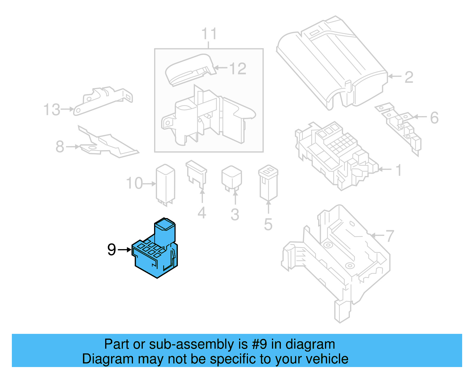 Relay Plate 4E0-937-528 - View 8