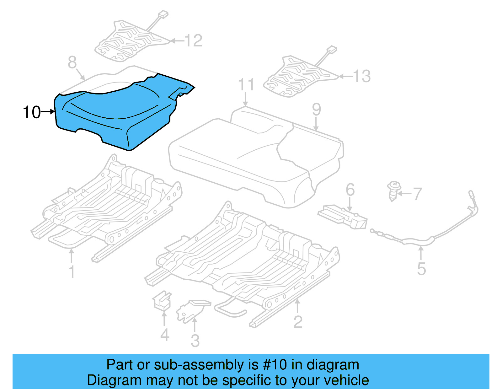 Cushion Cover 7P6-885-406-GE-UFH