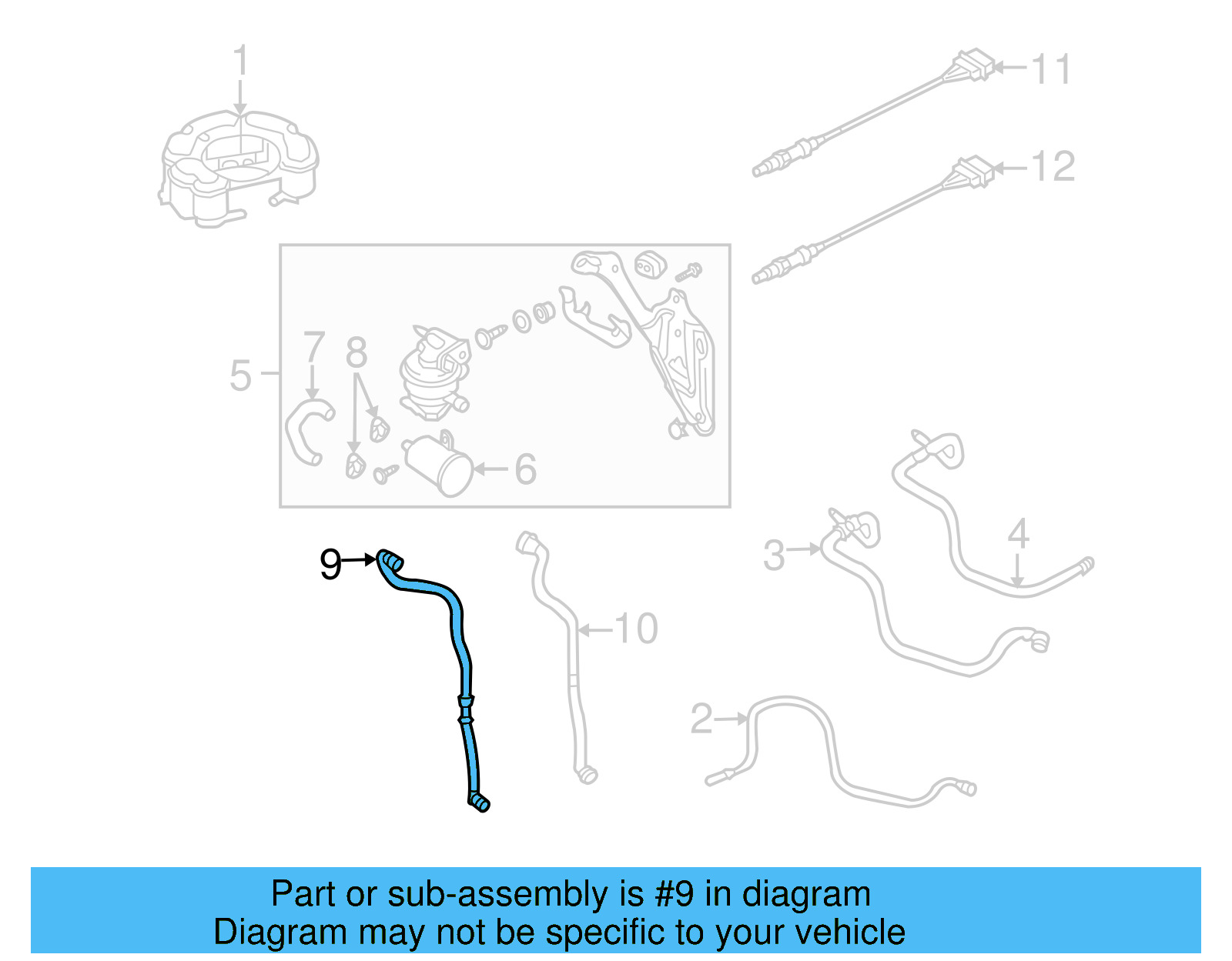 Air Tube 1K0-201-160-AP - View 8