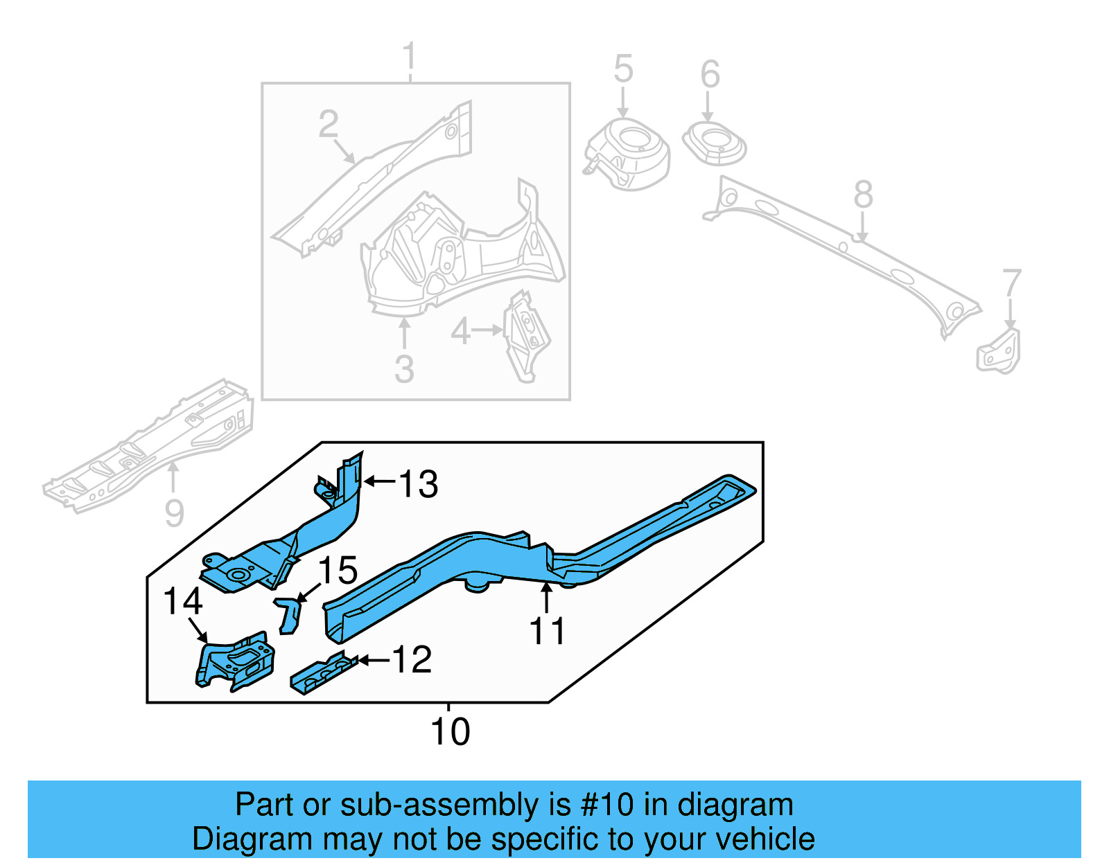 Lower Rail Assembly 561-803-091-A - View 4