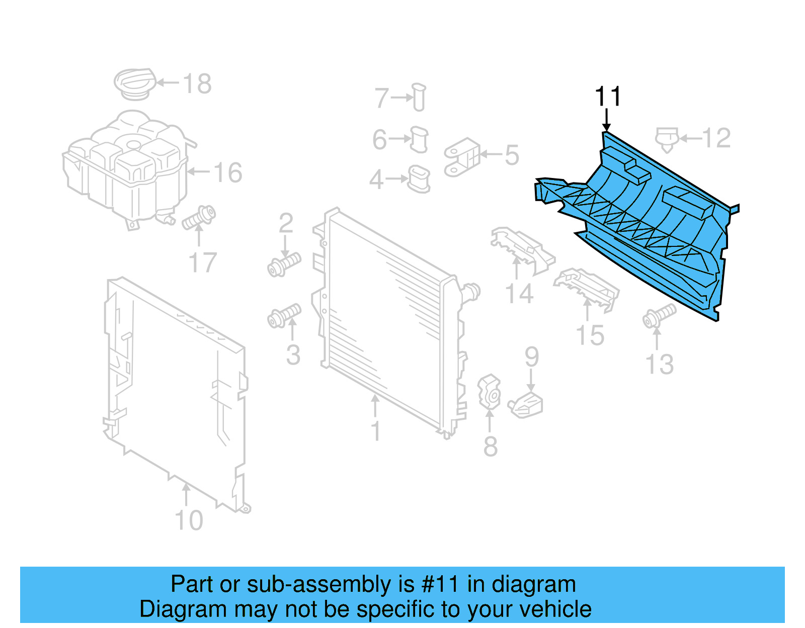 Cooling Duct 7P6-121-293-E - View 4