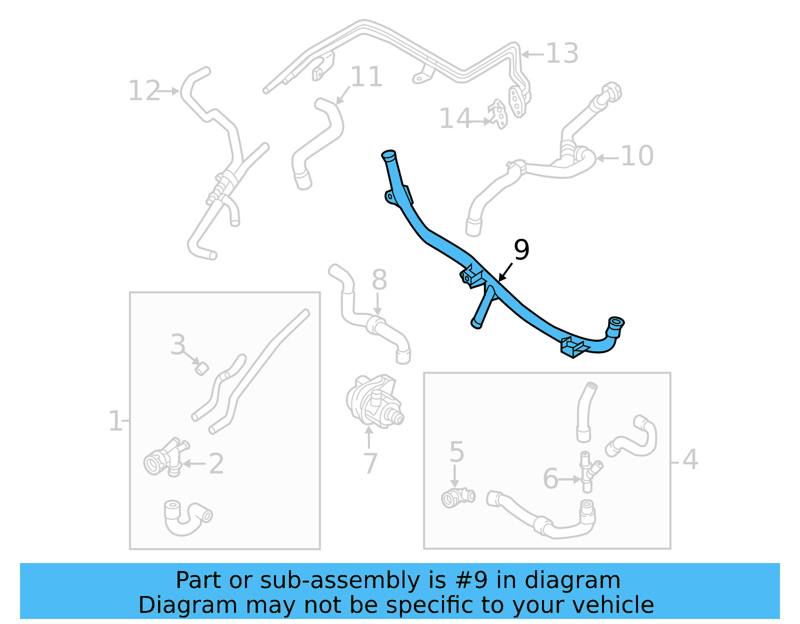 Cross Tube 04E-121-070-AD - View 7