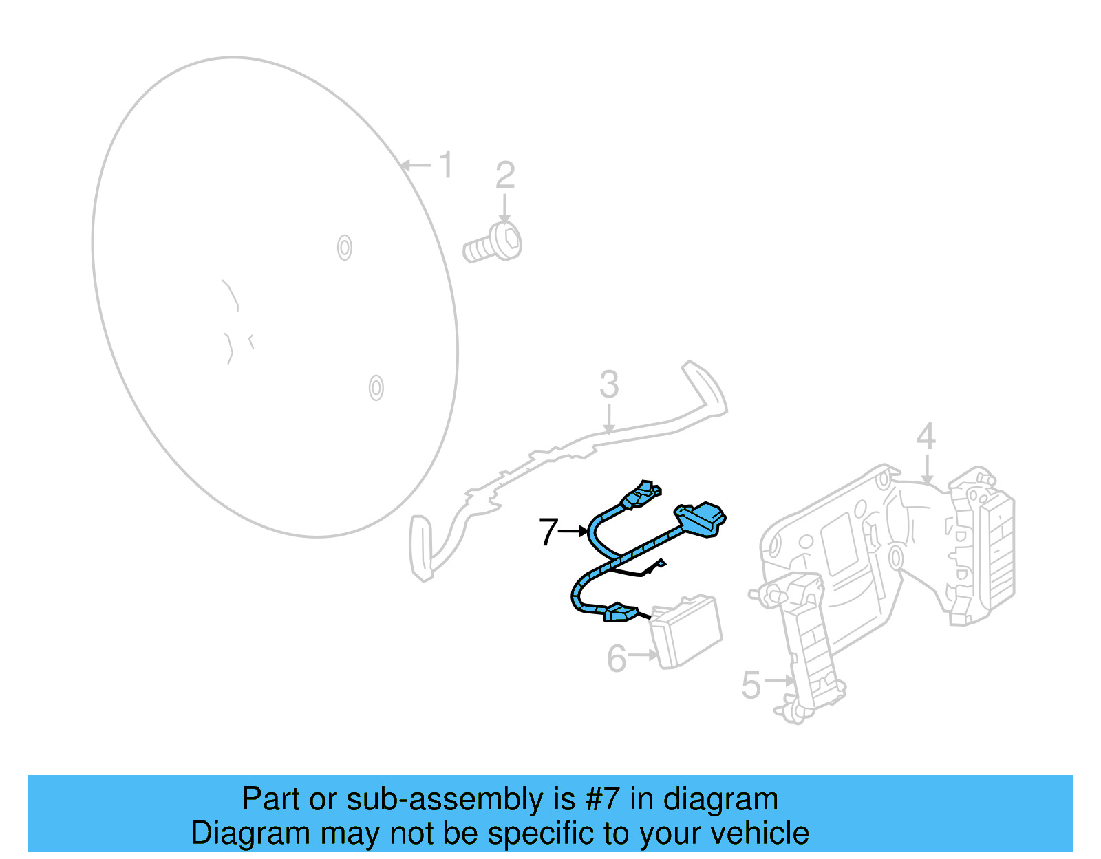 Harness 3D0-971-582-T - View 8