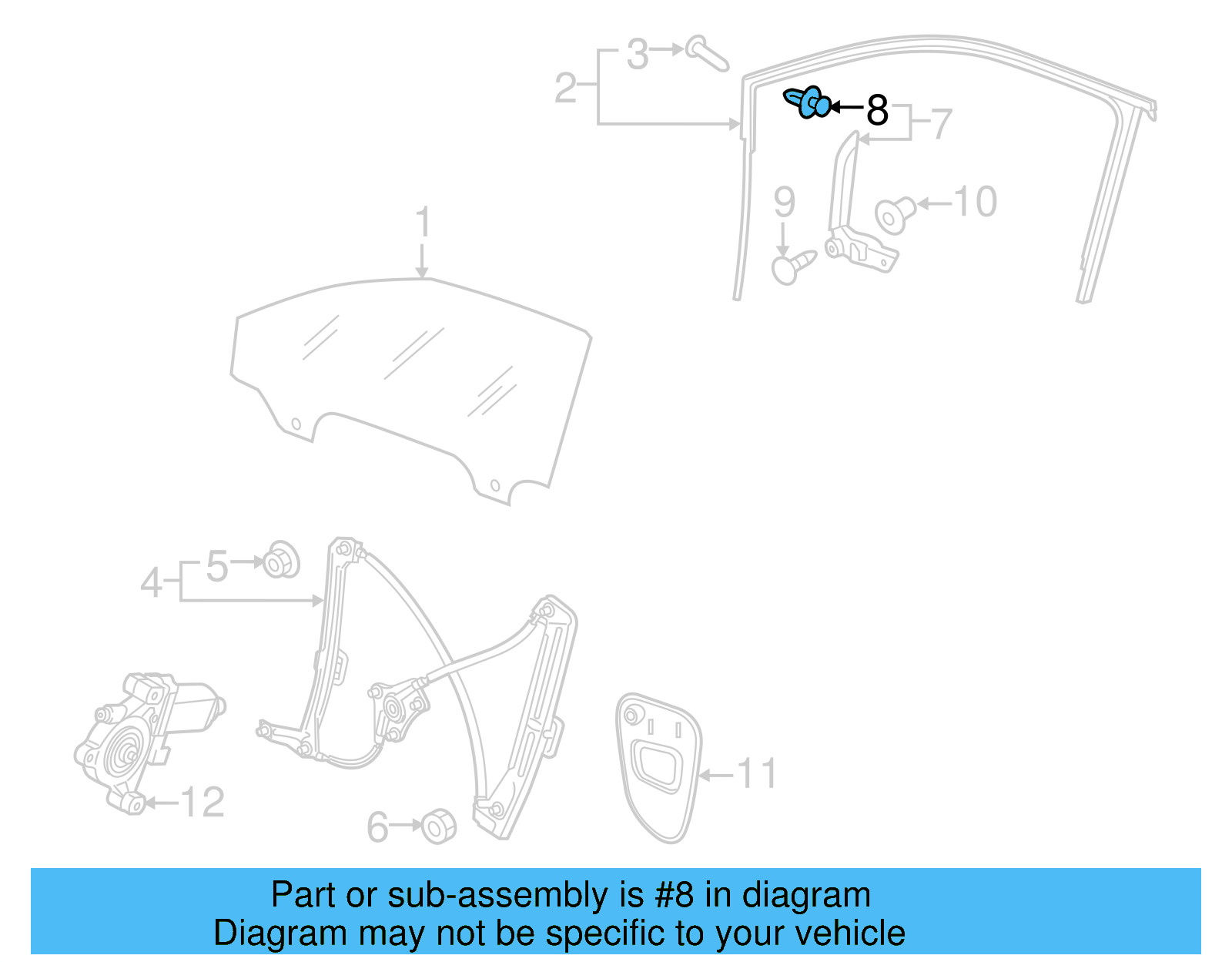 Inner Cover Clip WHT-006-587 - View 17