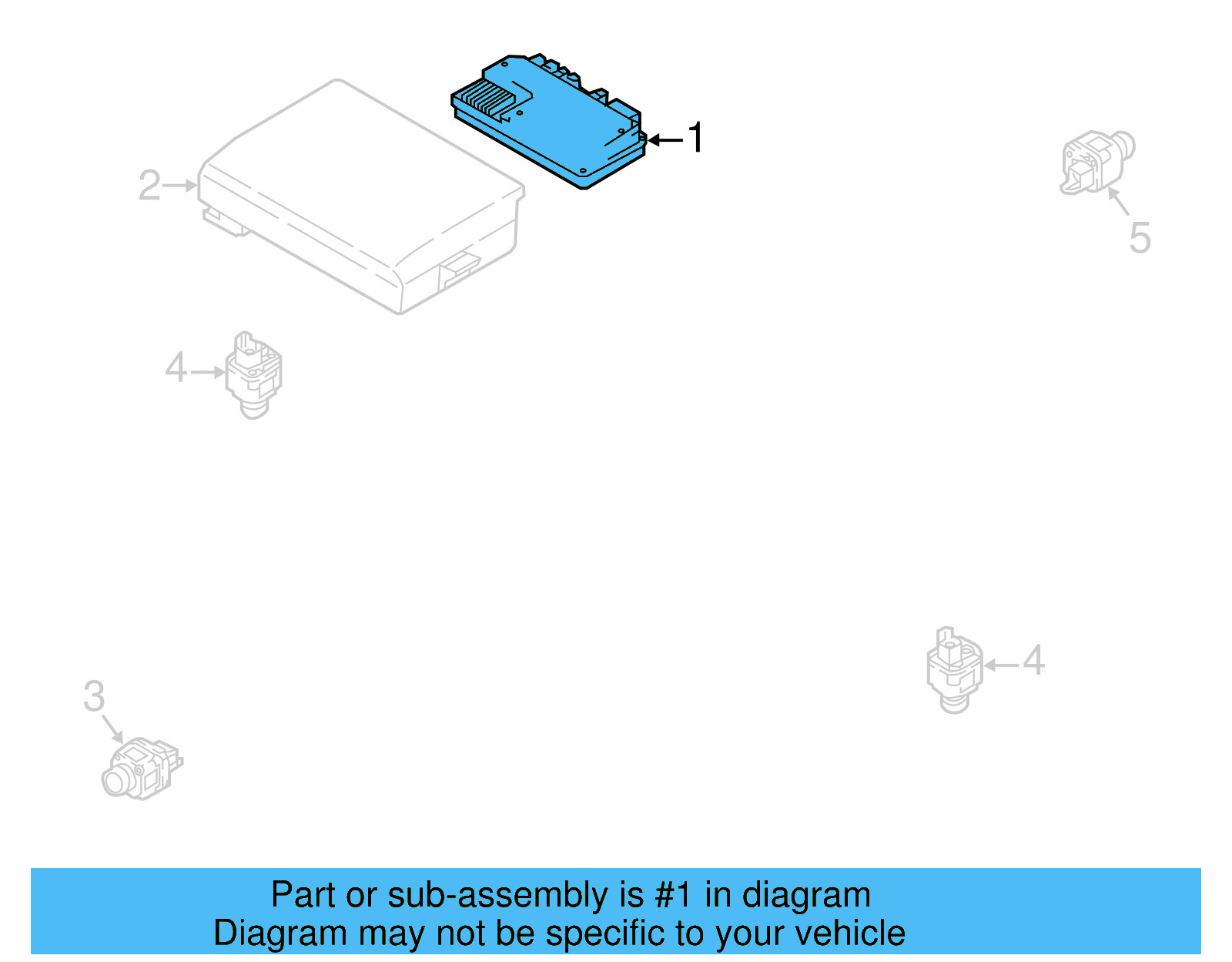 Control Module 5Q0-907-556-D - View 5