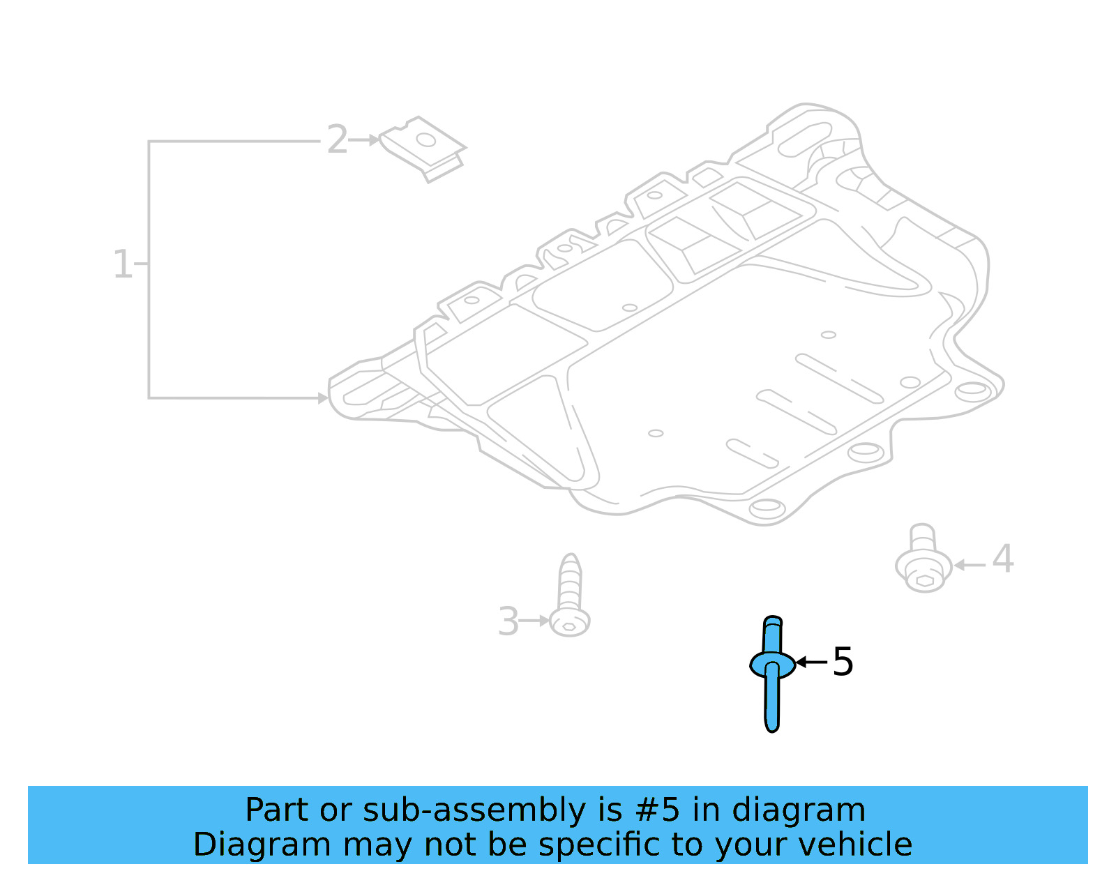 Splash Shield Rivet 5WA-825-267-A - View 5