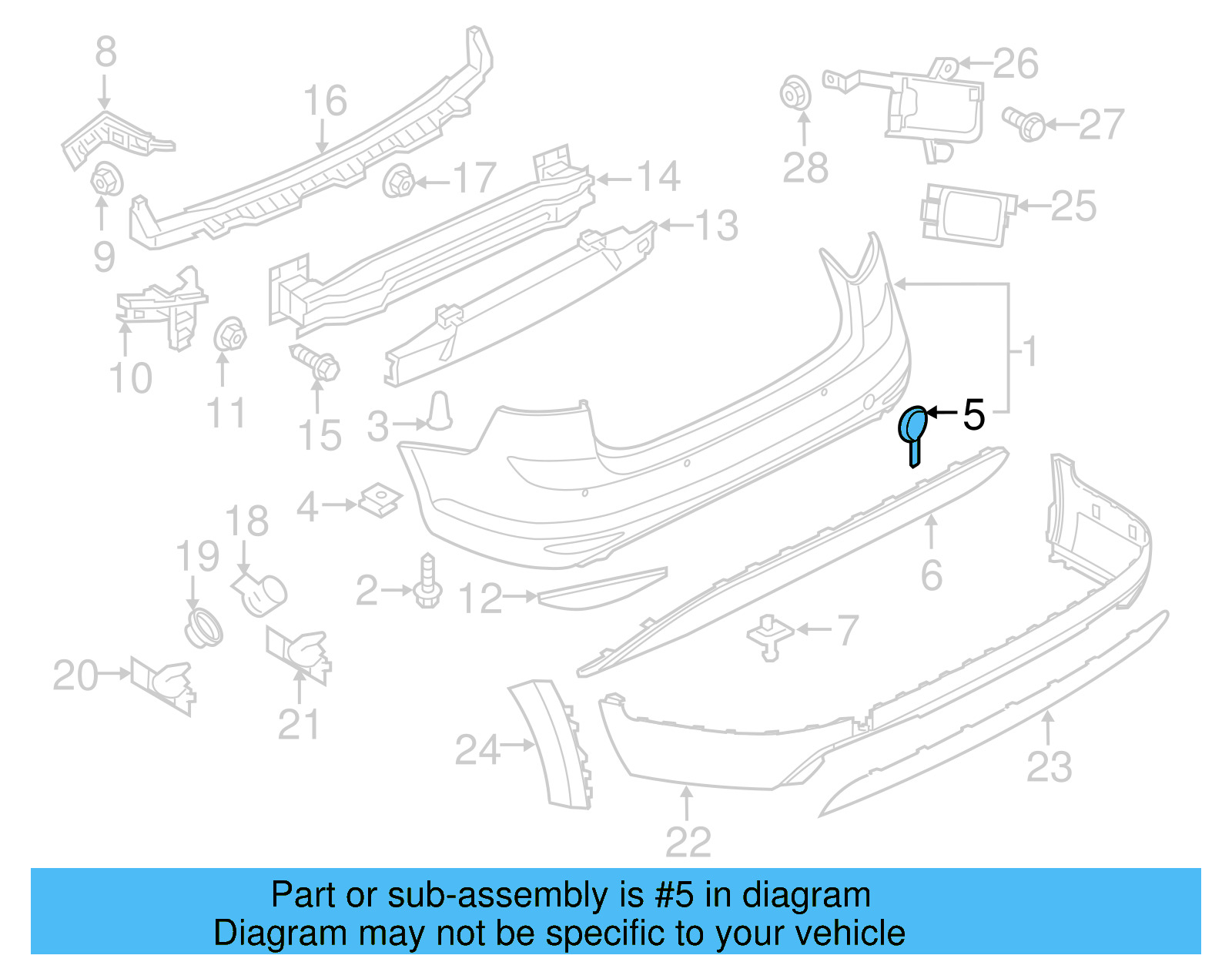 Tow Eye Cap 5GM-807-441-B-9B9 - View 4