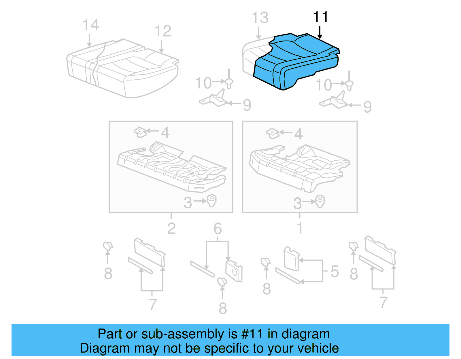 Seat Cover 5N0-885-406-BC-UFK - View 3