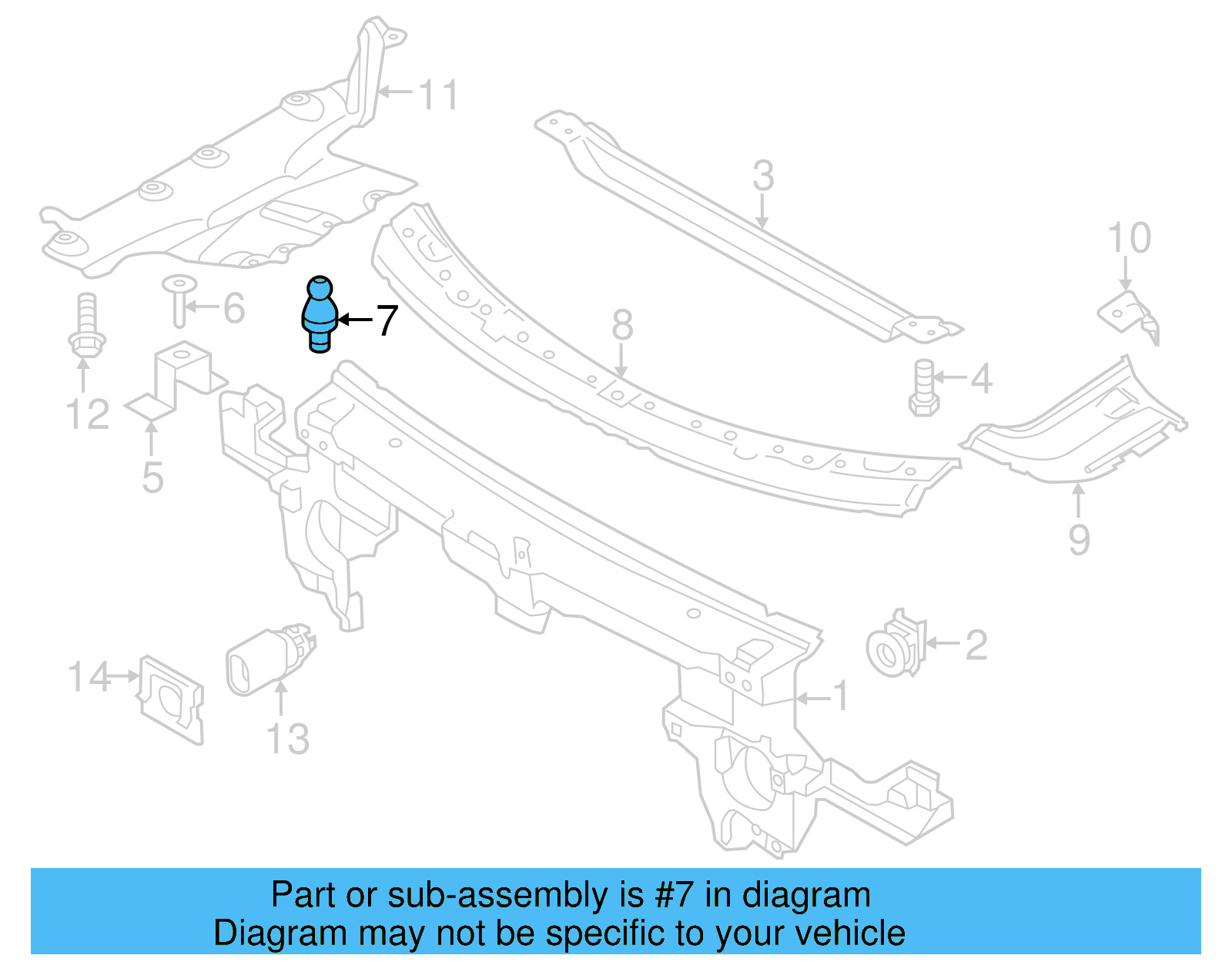 Retainer Ball Stud WHT-003-477 - View 5