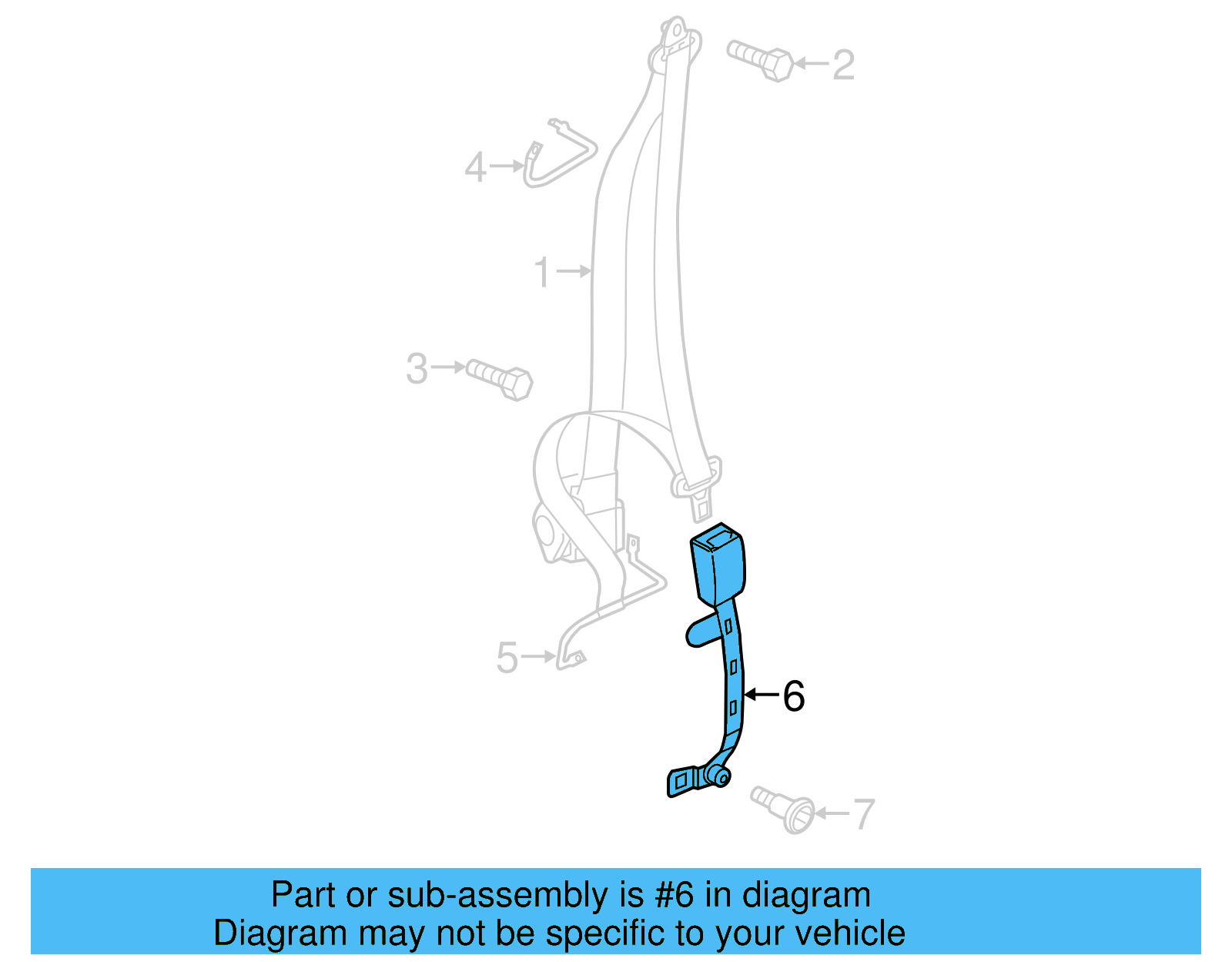 Buckle 5C5-857-756-B-YLZ - View 4