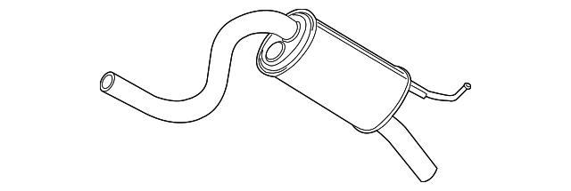 Muffler & Pipe 1Q0-253-209-K