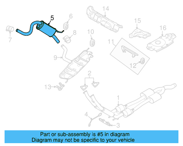Muffler & Pipe 1Q0-253-209-K - View 2