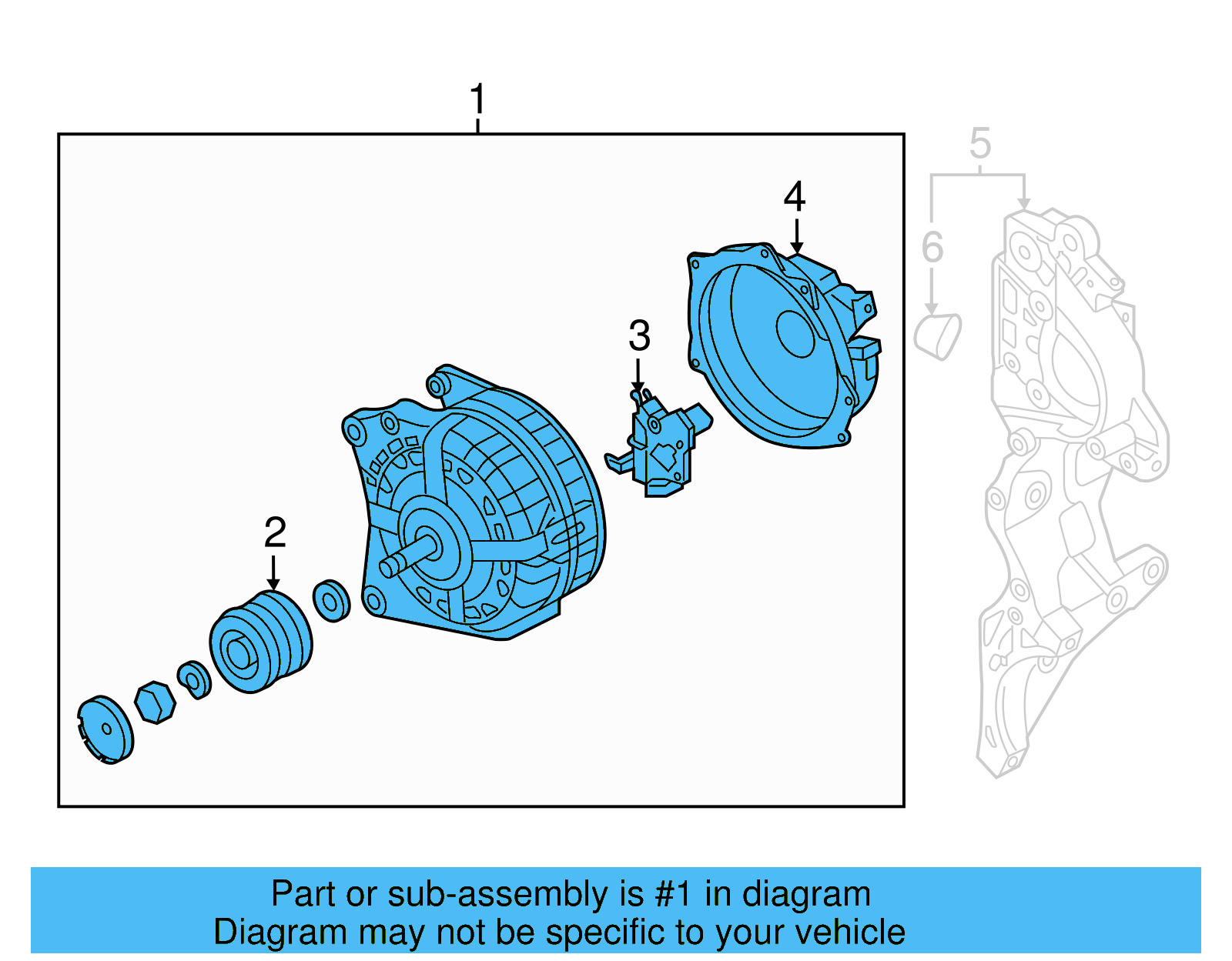 Alternator 04B-903-023-A - View 11