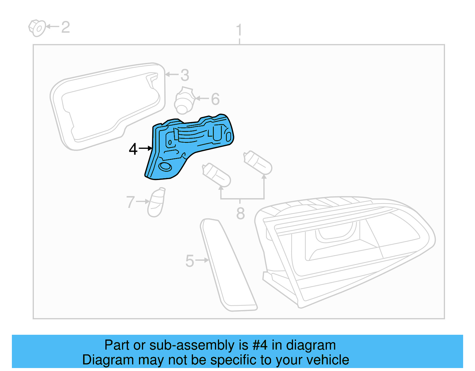Socket Plate 5G0-945-260 - View 4