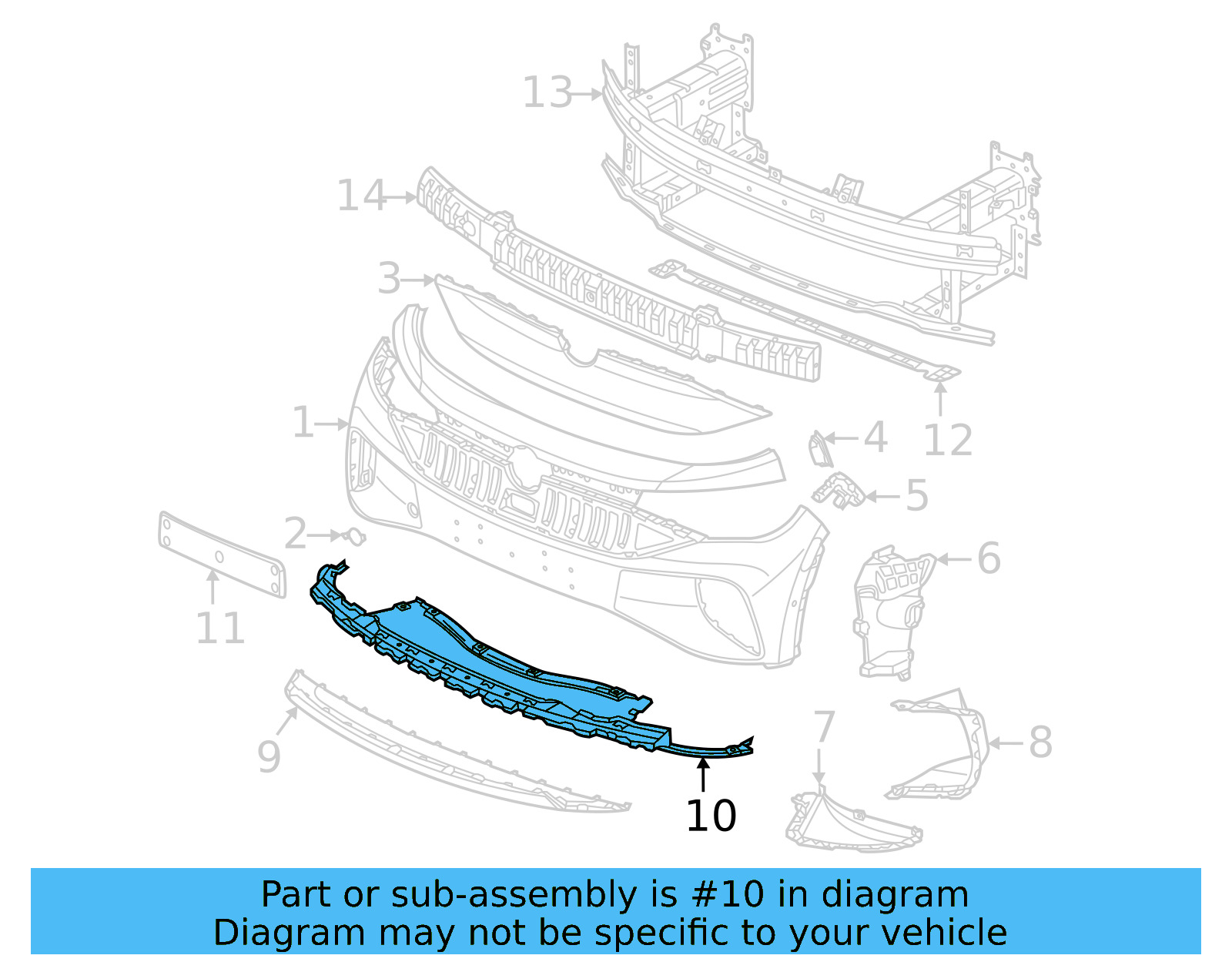 End Plate 11A-805-915-B-9B9 - View 5