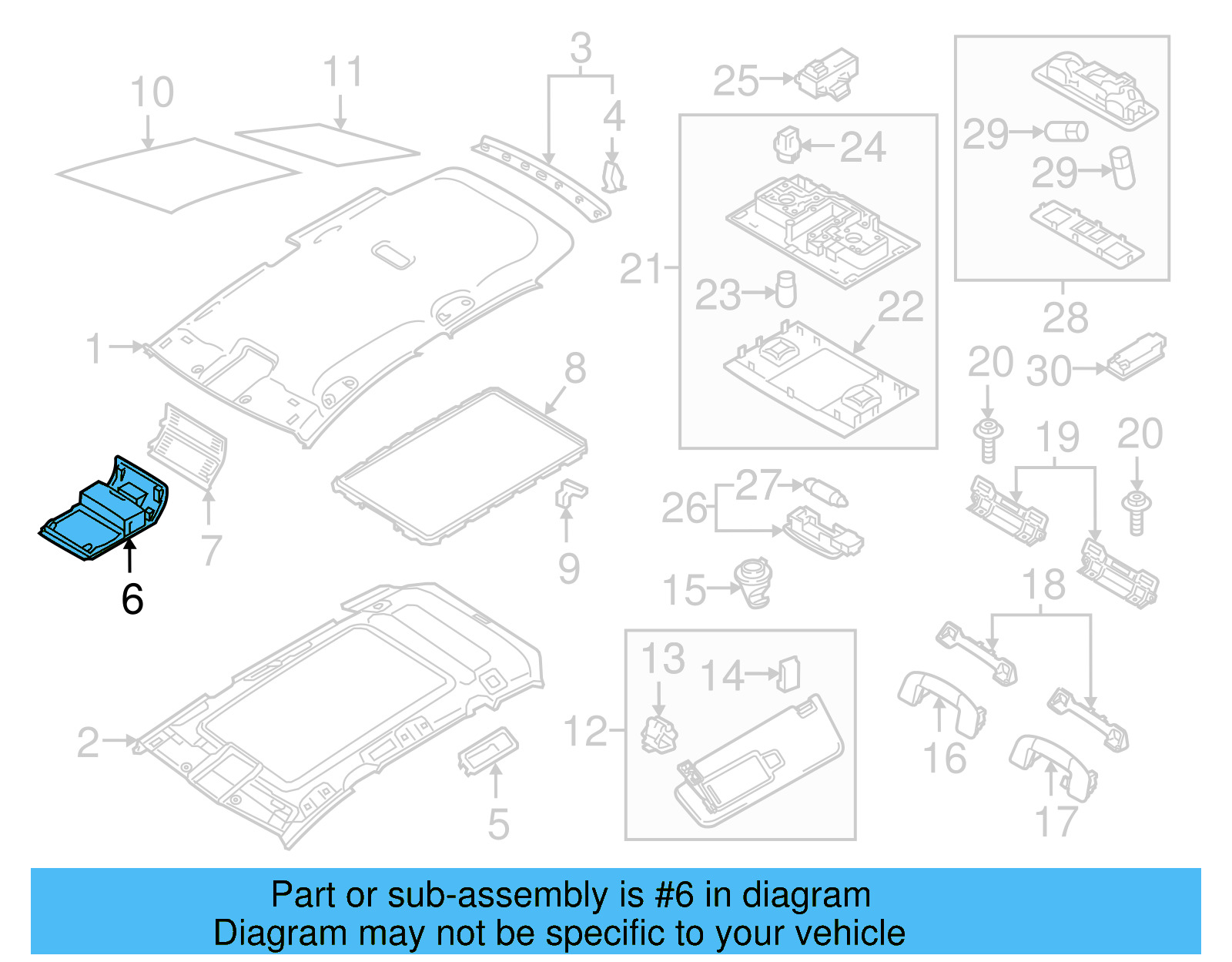 Housing 5G0-867-591-E-Y20 - View 4