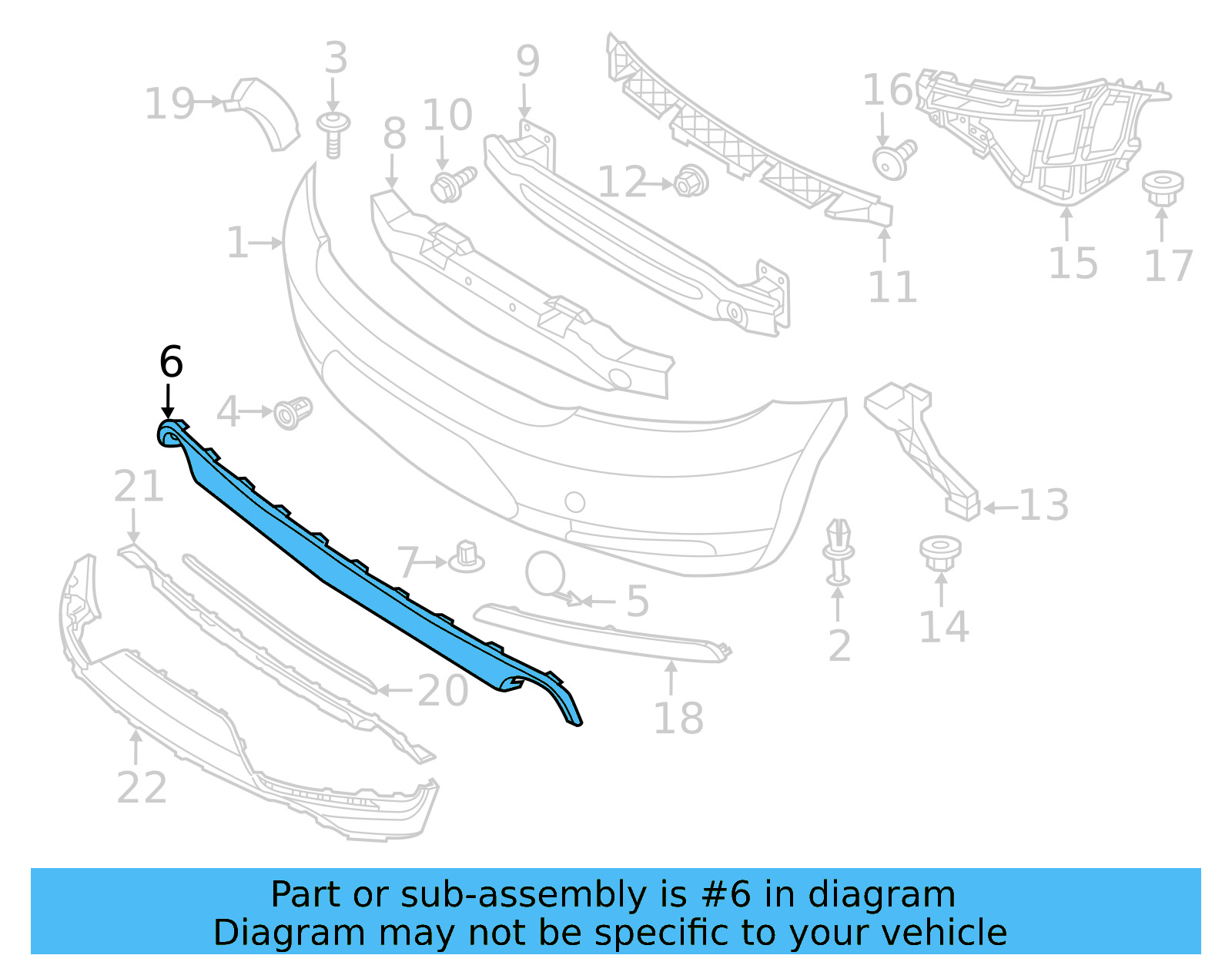 Lower Deflector 5C5-807-521-C-9B9 - View 7