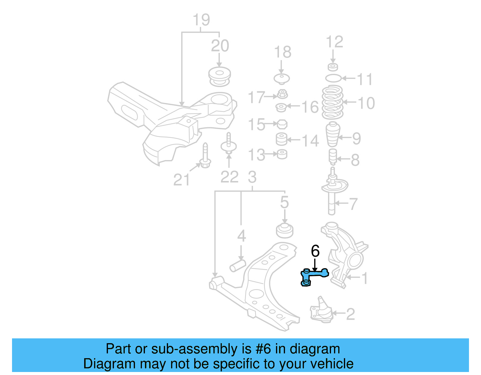 Lower Control Arm Lock Plate 1J0-407-175-B - View 22