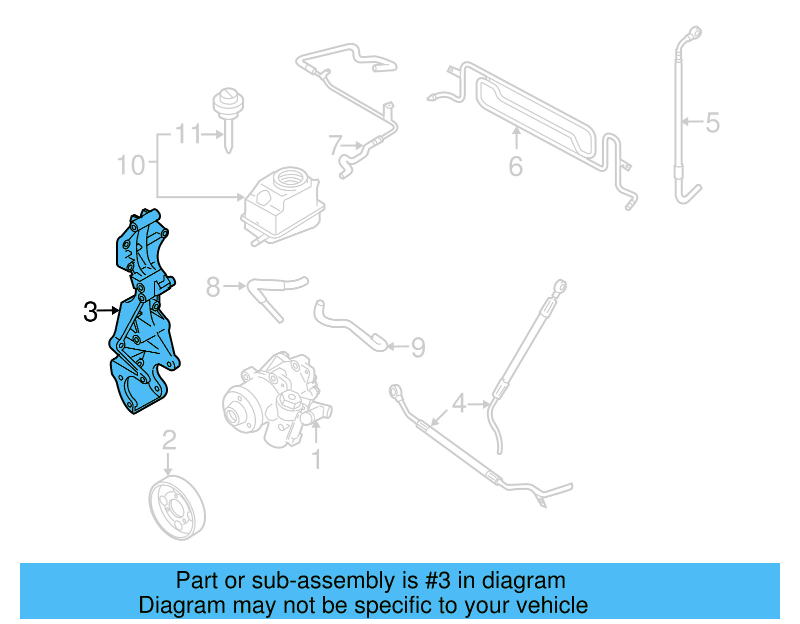 Bracket 066-260-087-E - View 3