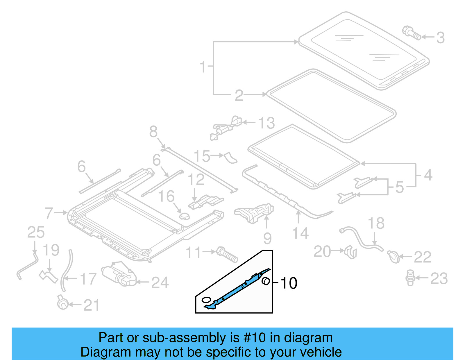 Guide Assembly 1T0-898-153 - View 6