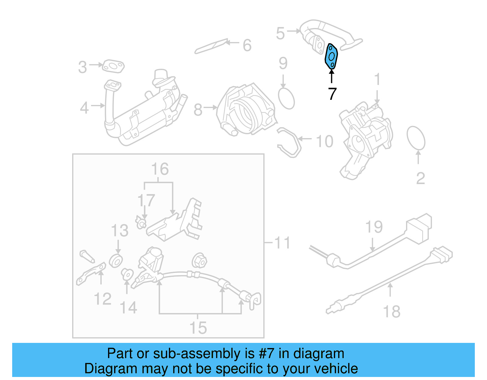 Connector Pipe Seal 03L-131-547-P - View 5