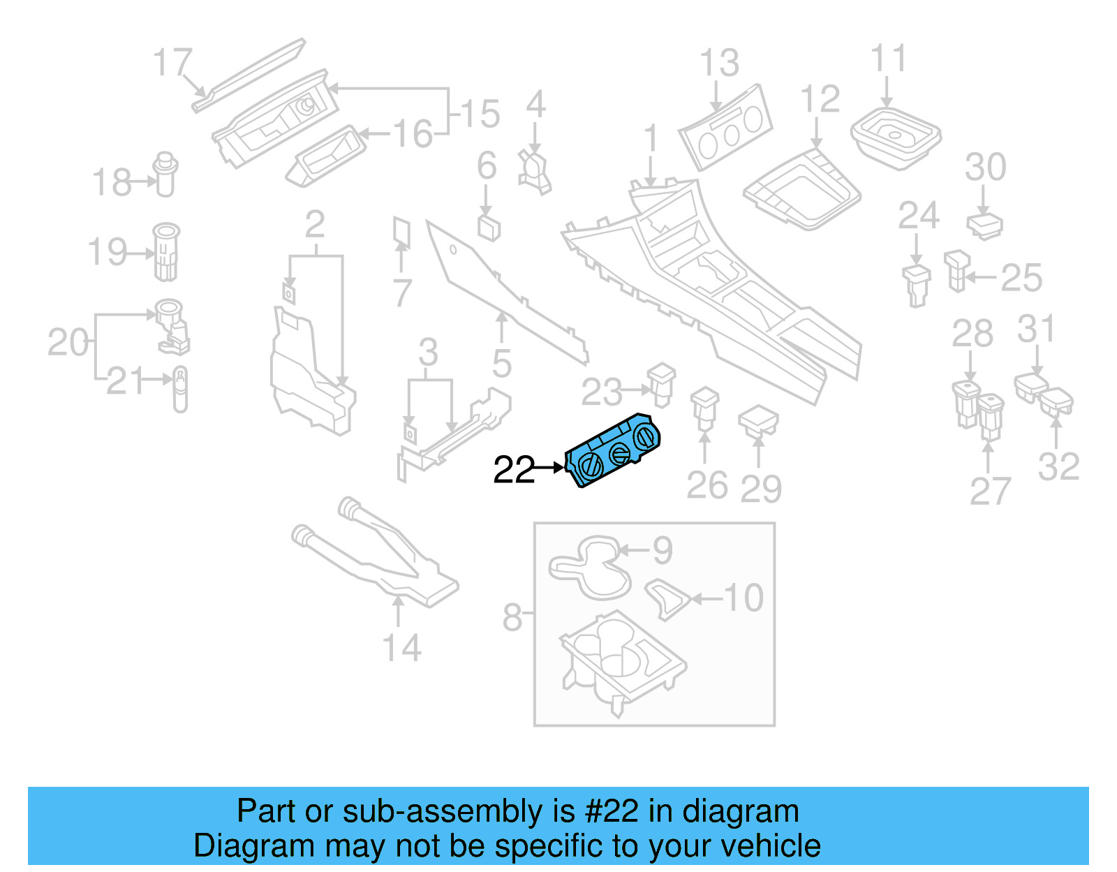 Dash Control Unit 5K0-907-044-HB-ZJU - View 12