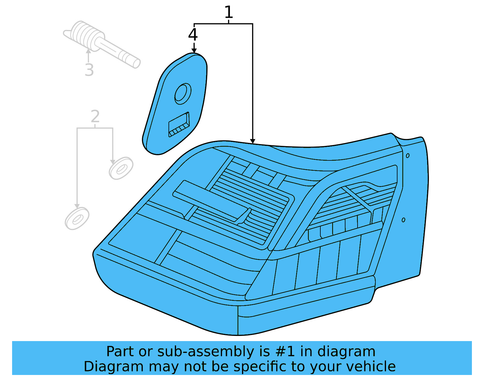 Tail Lamp 3CM-945-207-B - View 4