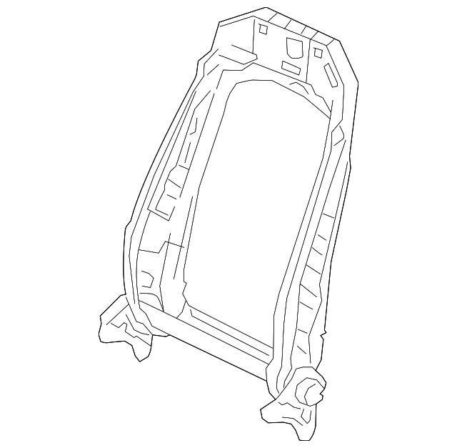 Seat Back Frame 3QF-881-046-E