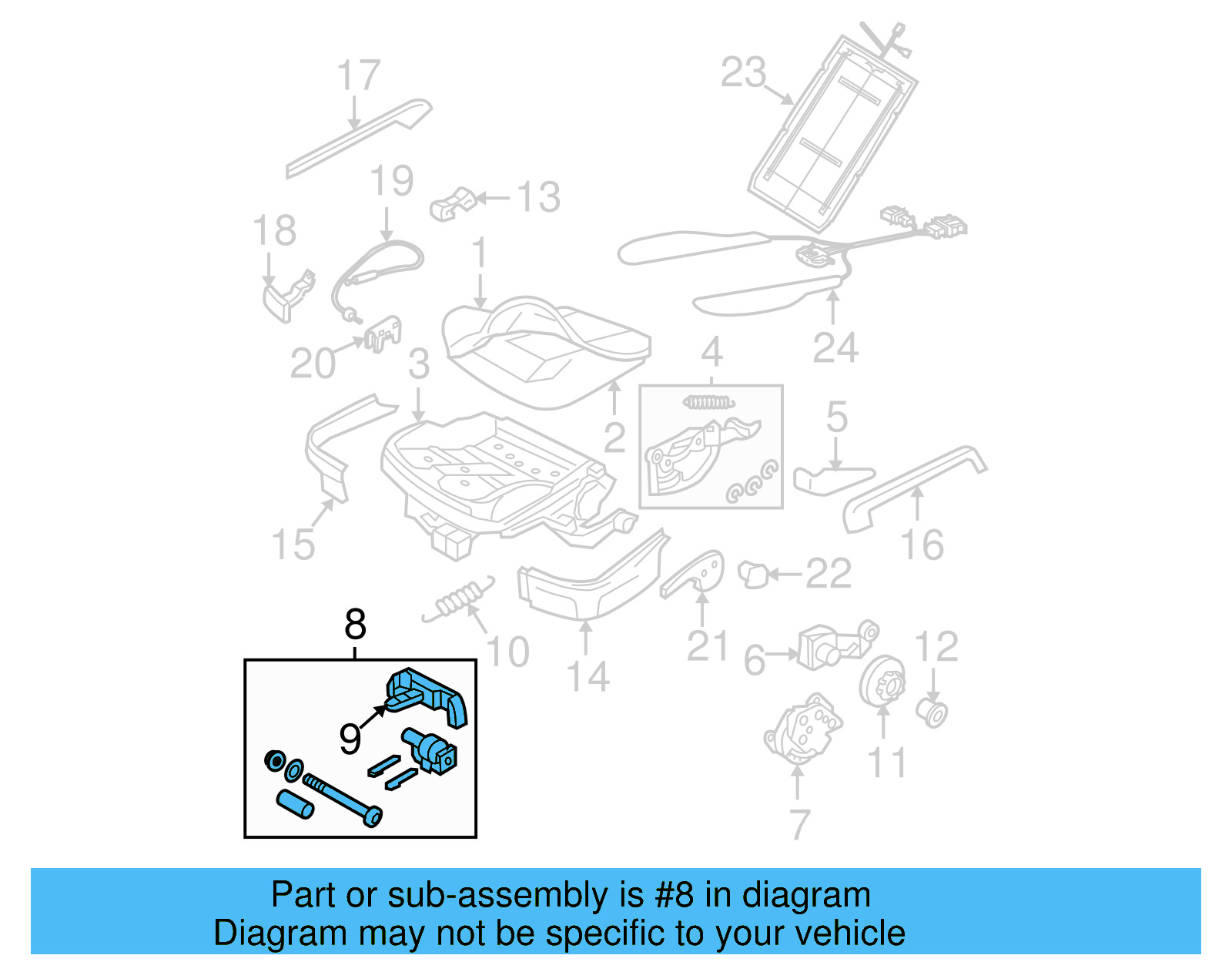 Front Guide 1J0-881-613-B - View 12