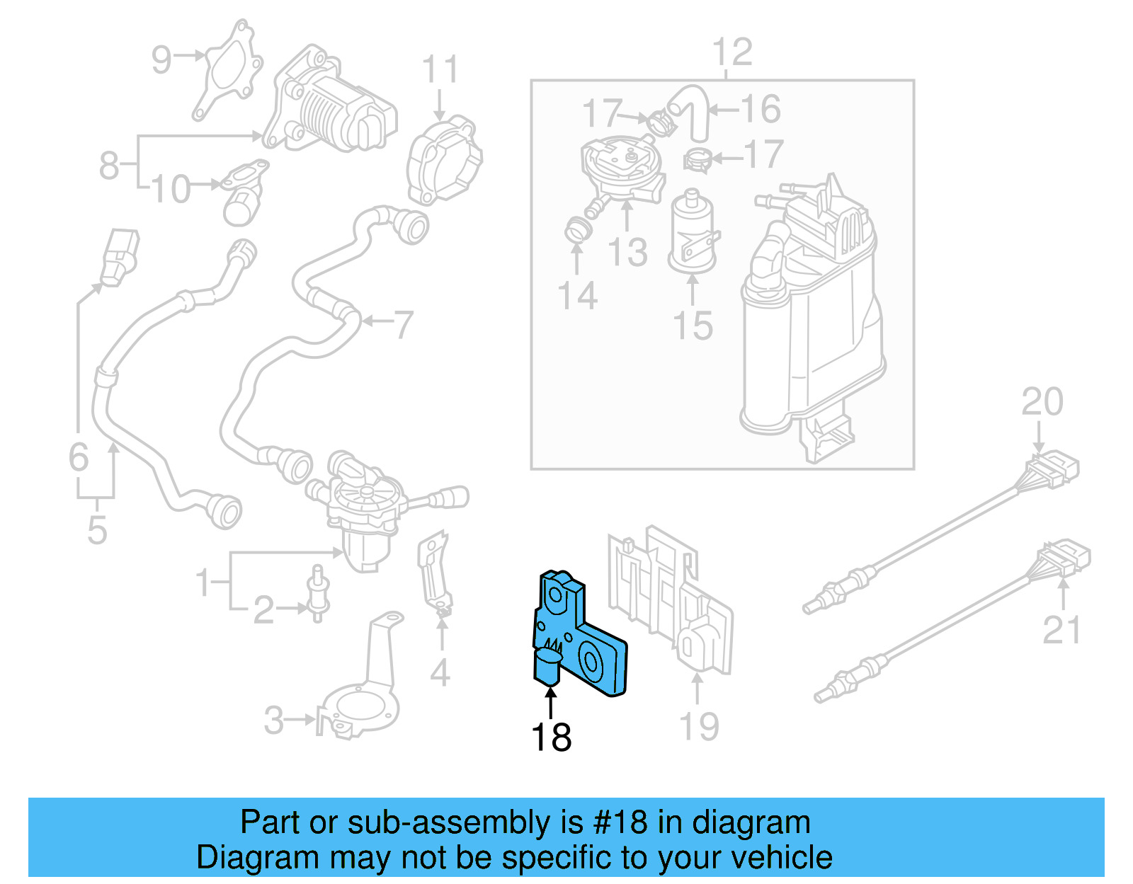 Leak Detect Pump 8K0-906-651-D - View 22
