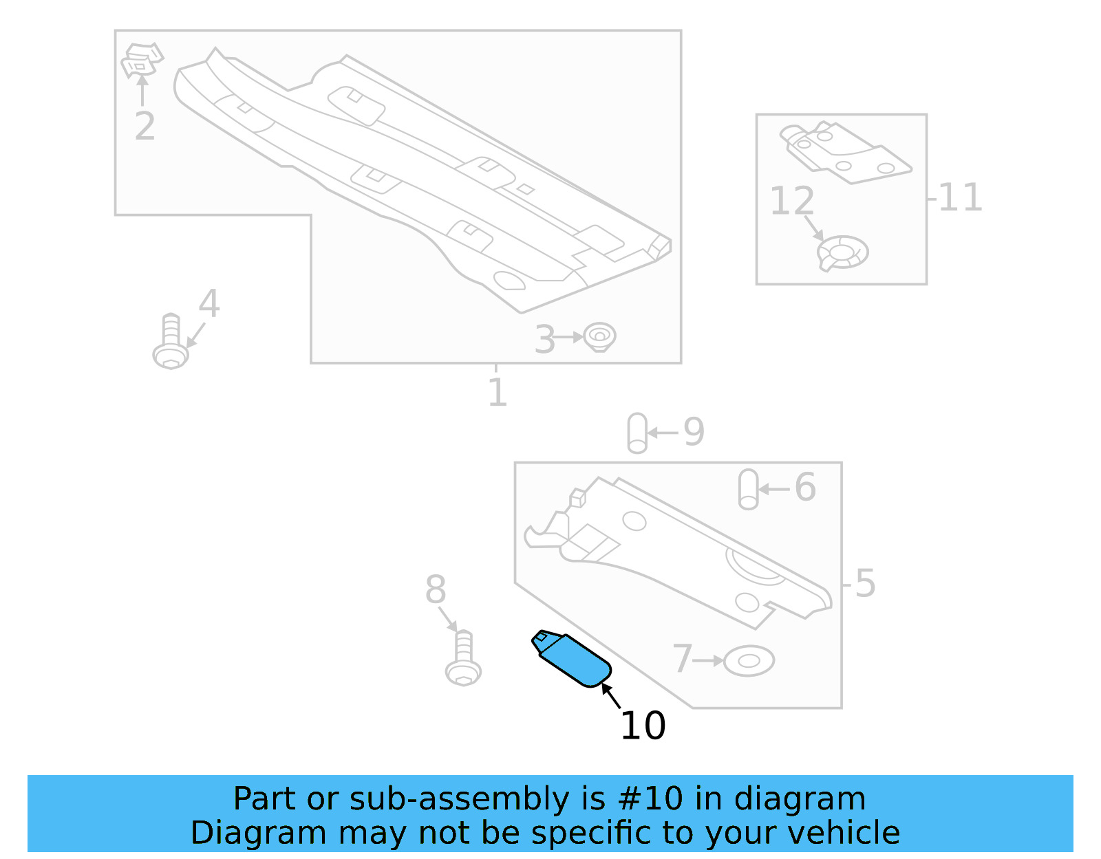 Rear Shield Plug 3Q0-825-967 - View 4