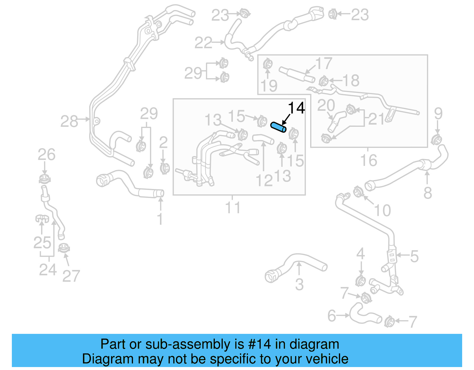 Hose 04L-121-101-A - View 29