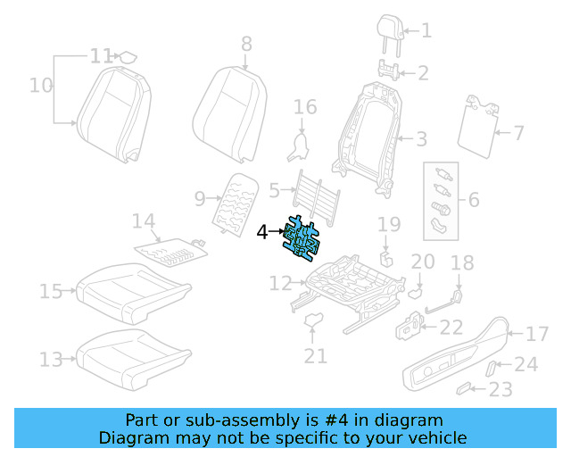 Lumbar Support 5C6-881-880 - View 10