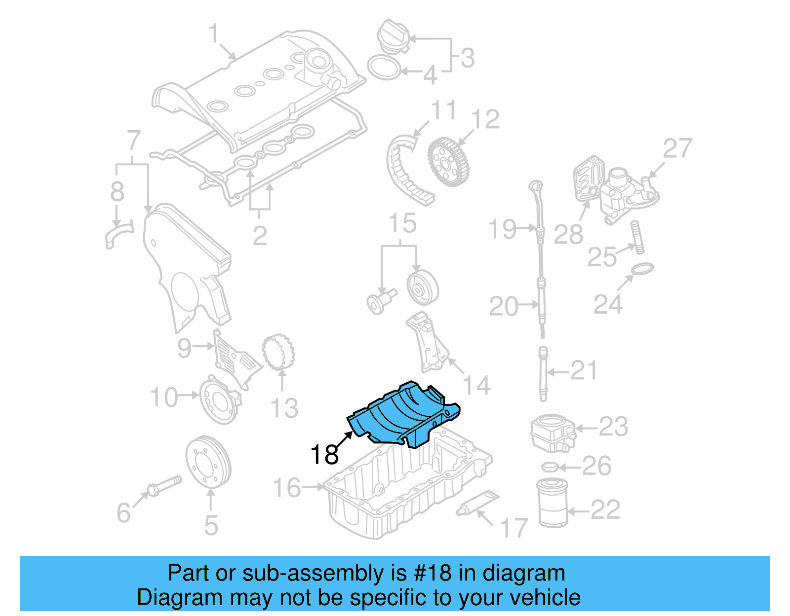 Baffle Plate 06B-103-623-P - View 50