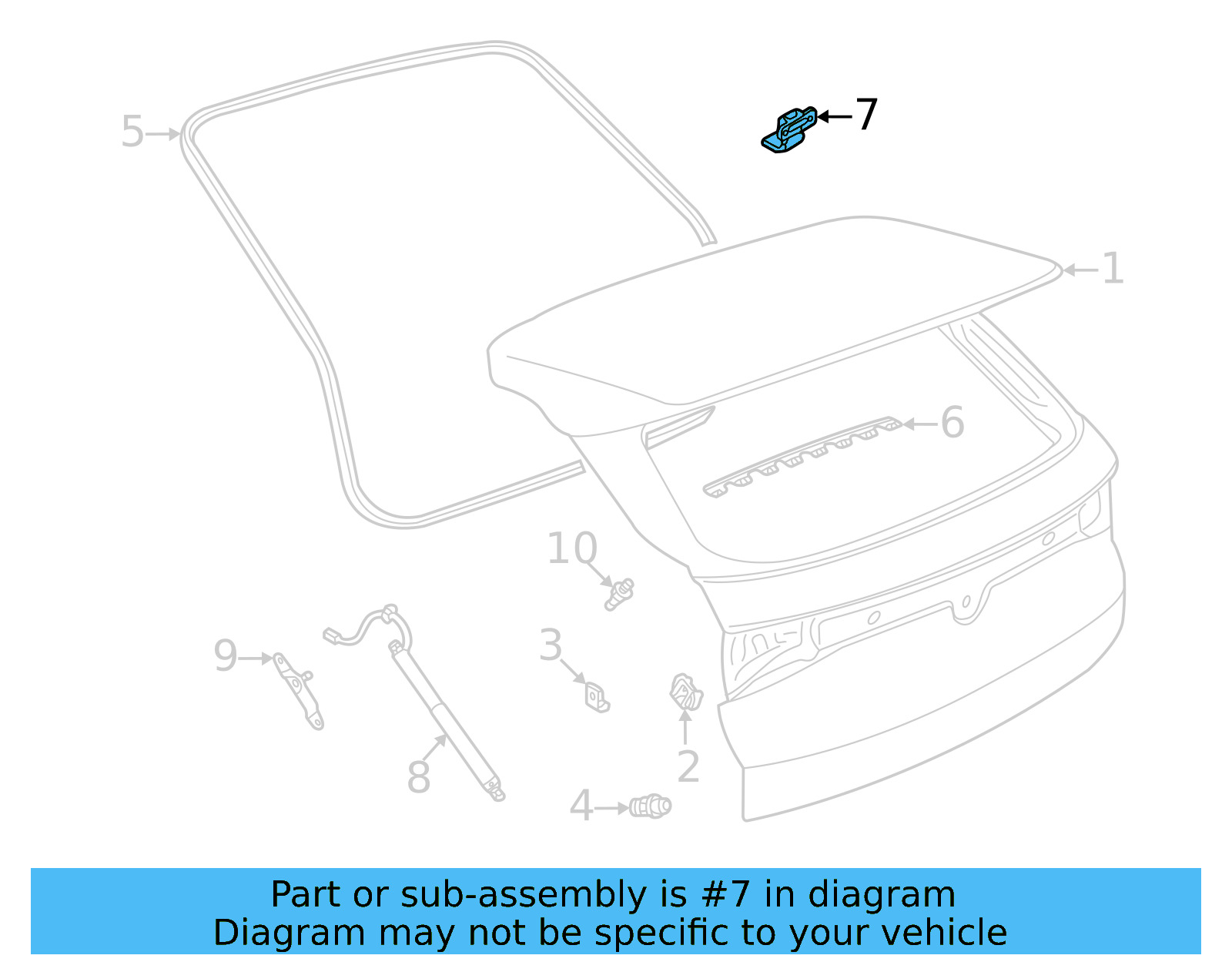 Hinge 8V3-827-299-B - View 8