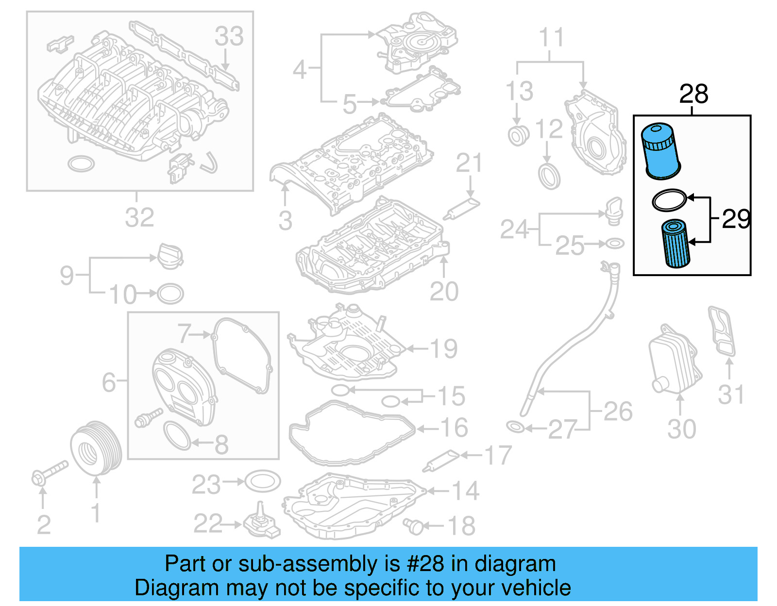 Filter Housing 06L-115-401-B - View 9
