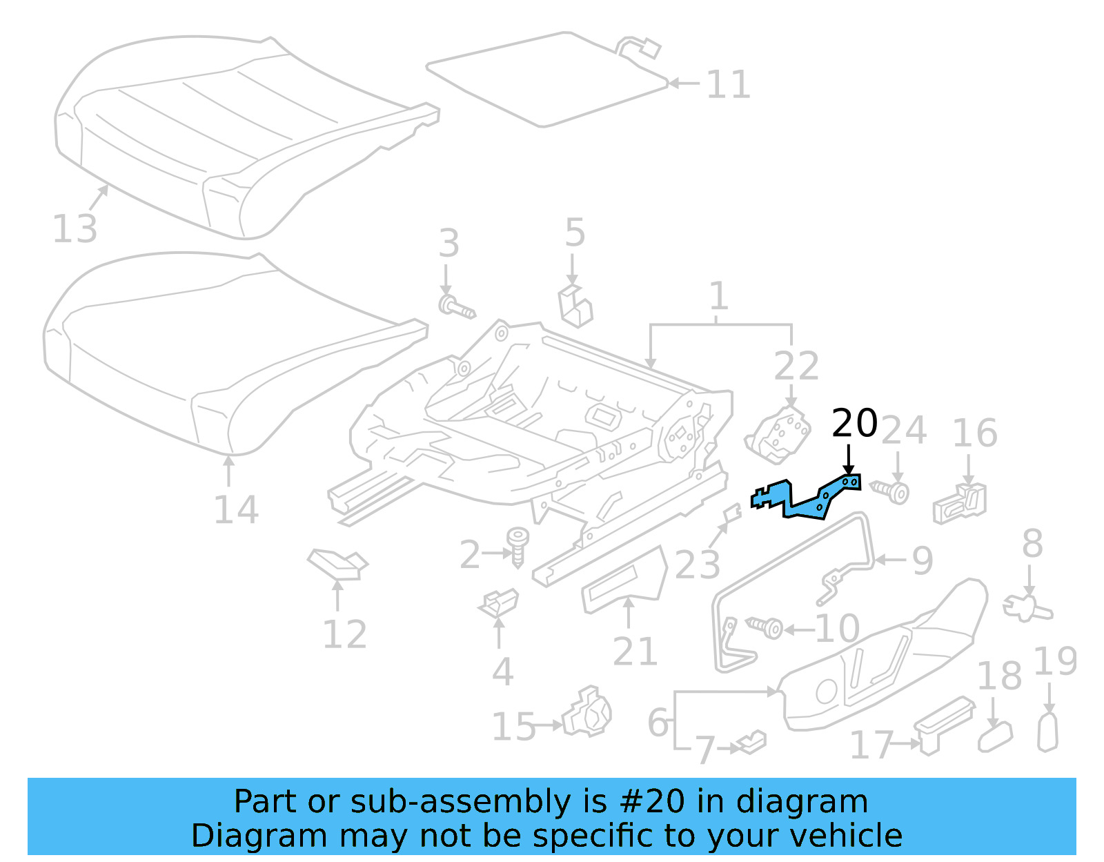 Height Adjuster 17A-881-091-B - View 6